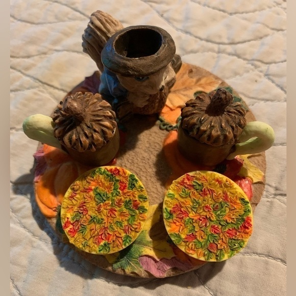 EUC vintage Enesco Mary Rhyner collectible miniature tea sets! 7 sets 40 PIECES! - Picture 5 of 16